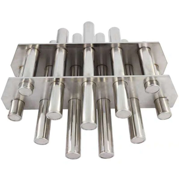 - مغناطيس فلتر صوابع خطوط انتاج magnet hopper filter bar 11