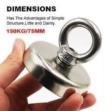 مغناطيس هوك صائد المعادن من الماء قوة n52