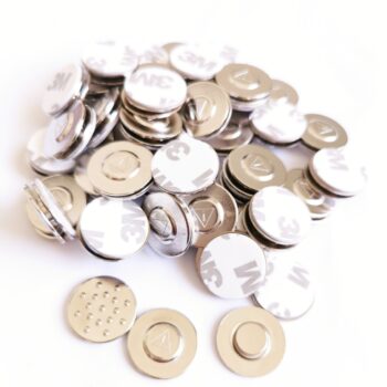 َمغناطيس دبل فيس 3m لاصق للنيم تاج مجموعة 30 قطعة مقاس 17ملم قطر