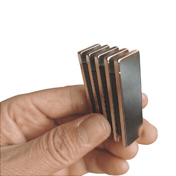 5 قطع مغناطيس نيوديميوم قوي جدا مقاس 50x15x3 ملم 201857MTOY