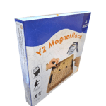 لعبة Y2 Magnet Race تحدي الجاذبية المغناطيسية مع ارضية خشبية انيقة من بيت المغناطيس -MTOY87